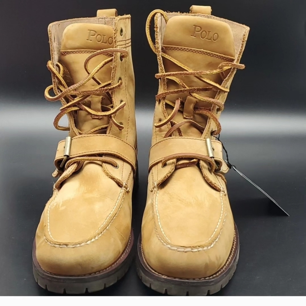 Customized Polo Rangers Boots To Camouflage Green - Picture 4 of 12